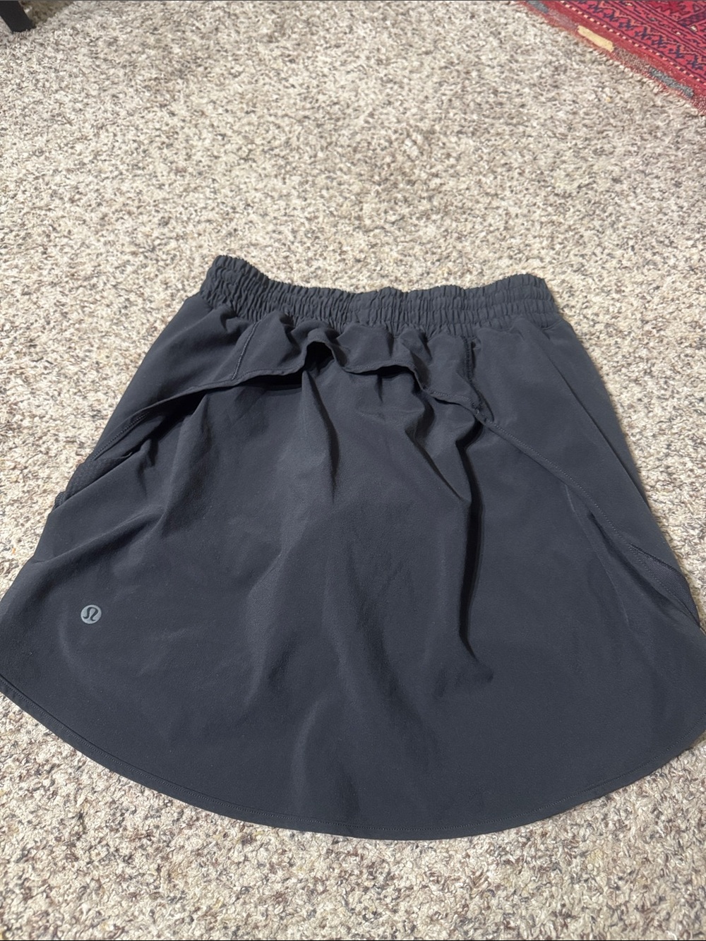 lululemon athletica Black Skater Athletic Skirt